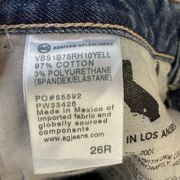 NWT Adrianna Goldchmied Alexxis High Rise Vintage Fit Jeans Size 26R. - Picture 8 of 14